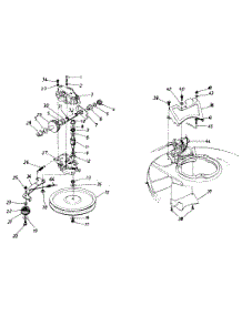 Parts parts for Mtd Self-Propelled Walk-Behind Mower 120-848E000 / 1990 from AppliancePartsPros.com