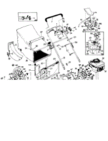 Part 1 parts for Mtd Self-Propelled Walk-Behind Mower 120548R / 1990 from AppliancePartsPros.com