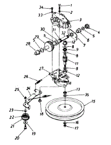 21" parts for Mtd Self-Propelled Walk-Behind Mower 120874R / 1990 from AppliancePartsPros.com