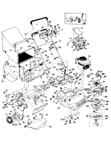 21" parts for Mtd Self-Propelled Walk-Behind Mower 120898B / 1990 from AppliancePartsPros.com