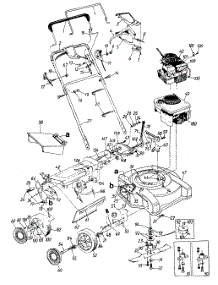 Parts02 parts for Mtd Self-Propelled Walk-Behind Mower 121-232R000 / 1991 from AppliancePartsPros.com