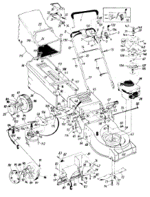 Parts parts for Mtd Self-Propelled Walk-Behind Mower 121-478B087 from AppliancePartsPros.com