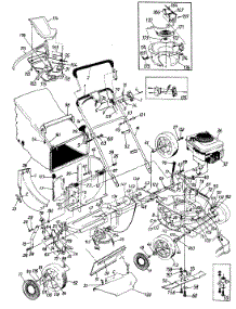 Parts parts for Mtd Self-Propelled Walk-Behind Mower 121-848R000 / 1991 from AppliancePartsPros.com