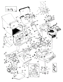 21" parts for Mtd Self-Propelled Walk-Behind Mower 121C898E401 / 1991 from AppliancePartsPros.com