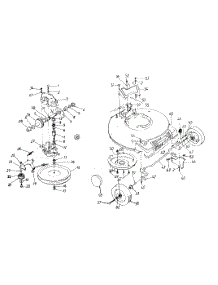 Transmission Complete parts for Mtd Self-Propelled Walk-Behind Mower 123-117C087 / 1993 from AppliancePartsPros.com