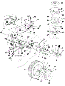 Rotary (Part 2) parts for Mtd Self-Propelled Walk-Behind Mower 12355S / 1985 from AppliancePartsPros.com