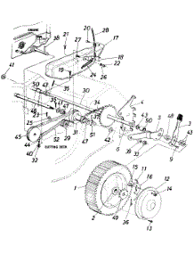 Rotary (Part 2) parts for Mtd Self-Propelled Walk-Behind Mower 12357S / 1985 from AppliancePartsPros.com