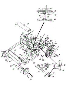 Parts02 parts for Mtd Self-Propelled Walk-Behind Mower 125-574-000 / 1985 from AppliancePartsPros.com