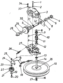 Hi-Wheel parts for Mtd Self-Propelled Walk-Behind Mower 12560-8 / 1988 from AppliancePartsPros.com