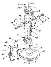 Hi-Wheel parts for Mtd Self-Propelled Walk-Behind Mower 12560B-9 / 1989 from AppliancePartsPros.com