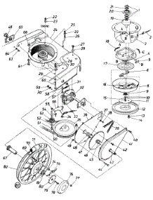 Hi-Wheel parts for Mtd Self-Propelled Walk-Behind Mower 12560C / 1986 from AppliancePartsPros.com