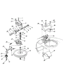 Parts parts for Mtd Self-Propelled Walk-Behind Mower 127-182-205 from AppliancePartsPros.com