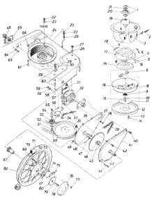 Parts parts for Mtd Self-Propelled Walk-Behind Mower 127-560-000 / 1987 from AppliancePartsPros.com
