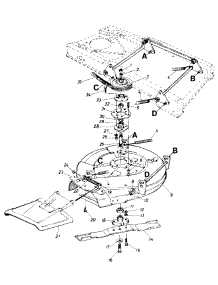 Parts parts for Mtd Self-Propelled Walk-Behind Mower 127-560-000 / 1987 from AppliancePartsPros.com