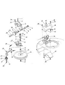 Parts parts for Mtd Self-Propelled Walk-Behind Mower 128-166R401 / 1988 from AppliancePartsPros.com