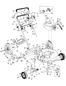 Parts parts for Mtd Self-Propelled Walk-Behind Mower 128-516C000 / 1988 from AppliancePartsPros.com