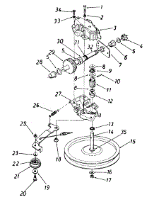 21" parts for Mtd Self-Propelled Walk-Behind Mower 12872-7 / 1987 from AppliancePartsPros.com