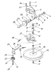 21" parts for Mtd Self-Propelled Walk-Behind Mower 12872-8 / 1988 from AppliancePartsPros.com
