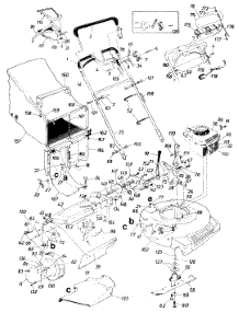 21" parts for Mtd Self-Propelled Walk-Behind Mower 12886-7 / 1987 from AppliancePartsPros.com