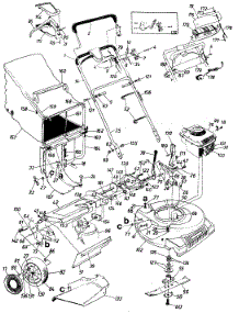 21" parts for Mtd Self-Propelled Walk-Behind Mower 12886-8 / 1988 from AppliancePartsPros.com