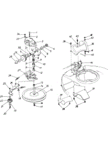 Parts parts for Mtd Self-Propelled Walk-Behind Mower 129-176B000 / 1989 from AppliancePartsPros.com