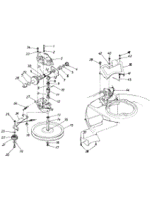 Parts parts for Mtd Self-Propelled Walk-Behind Mower 129-836B401 / 1989 from AppliancePartsPros.com
