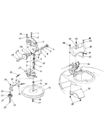 Parts parts for Mtd Self-Propelled Walk-Behind Mower 129-836E401 / 1989 from AppliancePartsPros.com