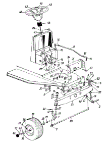 Parts parts for Mtd Lawn Tractor 130-346D000 / 1990 from AppliancePartsPros.com