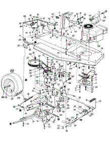 Parts04 parts for Mtd Lawn Tractor 130-437-000 / 1990 from AppliancePartsPros.com