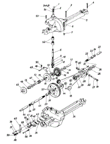 Single Speed Transaxle Left Hand parts for Mtd Lawn Tractor 130-449-000 / 1990 from AppliancePartsPros.com