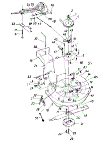 30" Rear Discharge Mowing Deck parts for Mtd Lawn Tractor 130-500-000 / 1990 from AppliancePartsPros.com