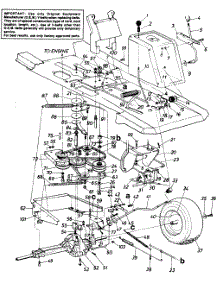 Parts parts for Mtd Lawn Tractor 130-511-000 / 1990 from AppliancePartsPros.com