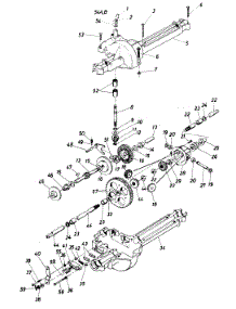 Single Speed Transaxle Left Hand parts for Mtd Lawn Tractor 130-513-000 / 1990 from AppliancePartsPros.com