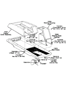 Parts03 parts for Mtd Lawn Tractor 130-520-000 / 1990 from AppliancePartsPros.com