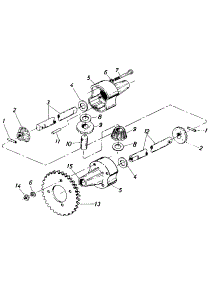 Differential Assembly parts for Mtd Lawn Tractor 130-527-000 / 1990 from AppliancePartsPros.com