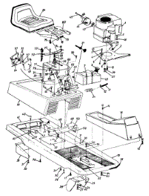 Riding parts for Mtd Lawn Tractor 130511B / 1990 from AppliancePartsPros.com