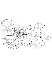 Front parts for Mtd Lawn Tractor 130654F / 1990 from AppliancePartsPros.com