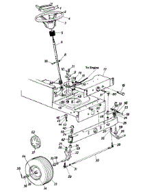 Lawn parts for Mtd Lawn Tractor 130659F / 1990 from AppliancePartsPros.com