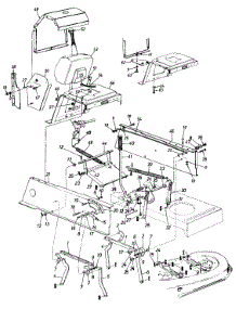 Lawn parts for Mtd Lawn Tractor 130684G / 1990 from AppliancePartsPros.com