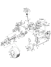 Lawn parts for Mtd Lawn Tractor 130754F / 1990 from AppliancePartsPros.com