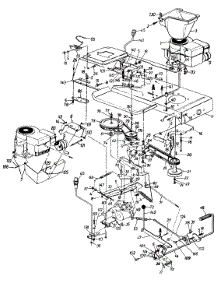 Lawn parts for Mtd Lawn Tractor 130754F / 1990 from AppliancePartsPros.com