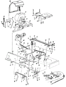 Lawn parts for Mtd Lawn Tractor 130784G / 1990 from AppliancePartsPros.com