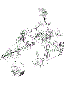 Lawn parts for Mtd Lawn Tractor 130784G / 1990 from AppliancePartsPros.com