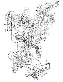 Lawn parts for Mtd Lawn Tractor 130784G / 1990 from AppliancePartsPros.com