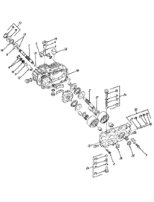 Hydrostatic parts for Mtd Lawn Tractor 130824H / 1990 from AppliancePartsPros.com