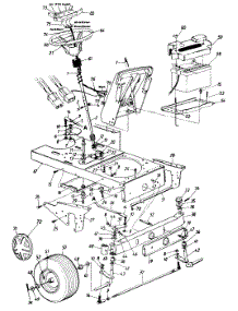 Lawn parts for Mtd Lawn Tractor 130824H / 1990 from AppliancePartsPros.com