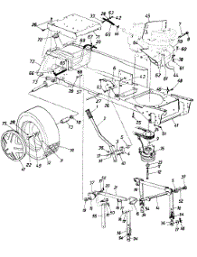 Lawn parts for Mtd Lawn Tractor 130824H / 1990 from AppliancePartsPros.com