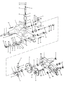 Transaxle parts for Mtd Lawn Tractor 130824H / 1990 from AppliancePartsPros.com
