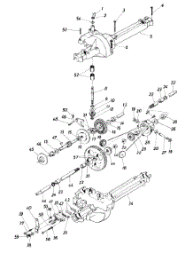 Single Speed Transaxle Left Hand parts for Mtd Lawn Tractor 131-322D000 / 1991 from AppliancePartsPros.com