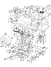 Parts parts for Mtd Lawn Tractor 131-344D000 / 1991 from AppliancePartsPros.com